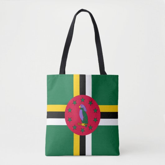 Dominica Flag Tasche (Vorderseite)