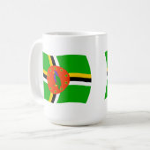 Dominica Flag Tasse (Vorderseite Links)