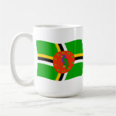 Dominica Flag Tasse (Links)