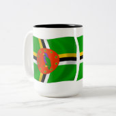 Dominica Flag Tasse (Vorderseite Links)