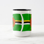 Dominica Flag Tasse (Mittel)
