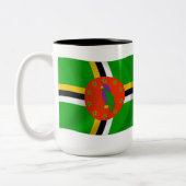 Dominica Flag Tasse (Links)