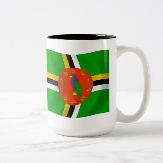 Dominica Flag Tasse (Rechts)