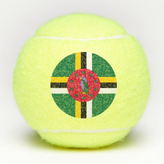 Dominica Flag Tennisbälle