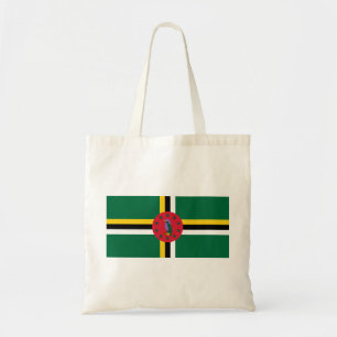 Dominica Flag Tragetasche