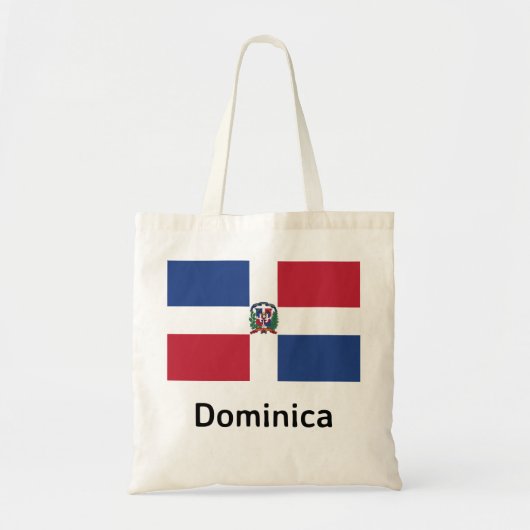 Dominica Flag Tragetasche (Vorne)