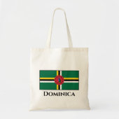 Dominica Flag Tragetasche (Vorne)
