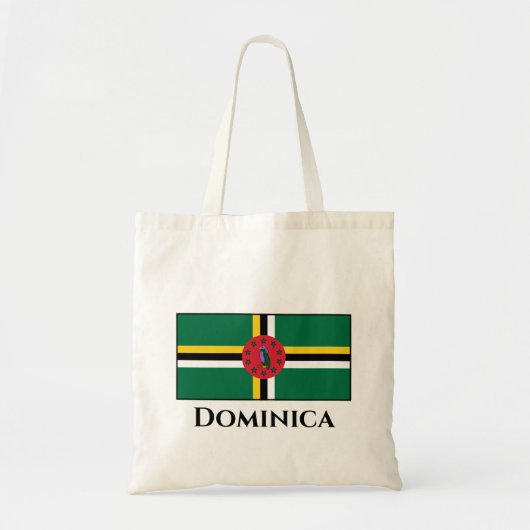 Dominica Flag Tragetasche (Vorne)