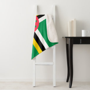 Dominica-Flagge Sherpadecke