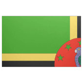 Dominica-Flagge Stoff (Fat Quarter (45,7 x 55,9 cm))