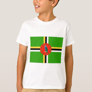 Dominica-Flagge T-Shirt