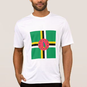 Dominica-Flagge T-Shirt