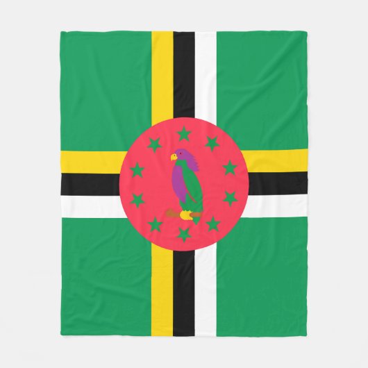 Dominica Fleecedecke (Vorderseite)