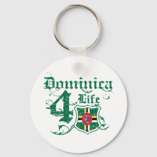 Dominica für das Leben Schlüsselanhänger