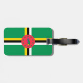 Dominica Gepäckanhänger (Rückseite horizontal)