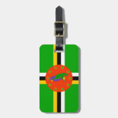 Dominica Gepäckanhänger (Vorderseite vertikal)