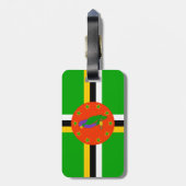 Dominica Gepäckanhänger (Rückseite vertikal)