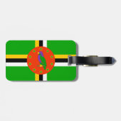 Dominica Gepäckanhänger (Rückseite horizontal)