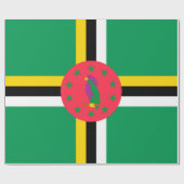 Dominica Geschenkpapier (Flach)