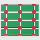 Dominica Geschenkpapier (Flach)