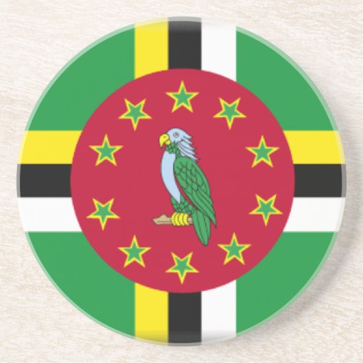 Dominica Getränkeuntersetzer (Vorne)
