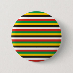 Dominica Guyana-Flaggenstreifen Land Linienmuster Button