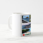 Dominica - I Liebe - Kaffeetasse (Vorderseite Links)