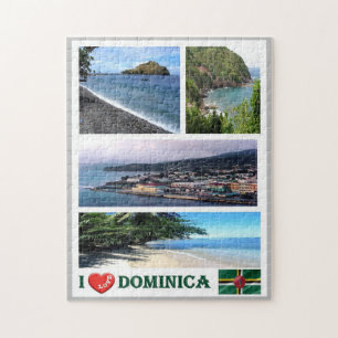 Dominica - I Liebe - Puzzle
