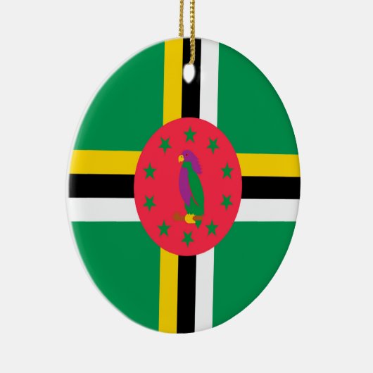Dominica Keramik Ornament (Rechts)