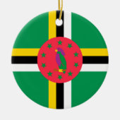 Dominica Keramik Ornament (Vorne)