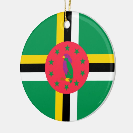 Dominica Keramik Ornament (Links)