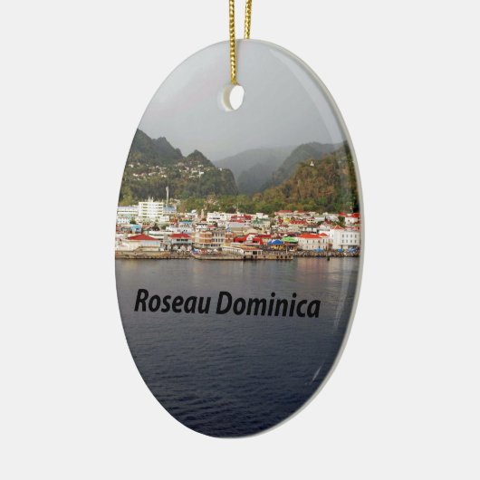 Dominica Keramik Ornament (Links)