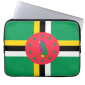 Dominica Laptopschutzhülle (Vorderseite)