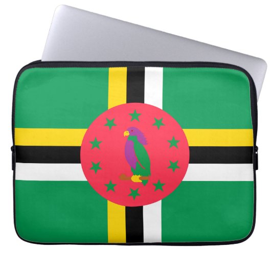 Dominica Laptopschutzhülle (Vorderseite)