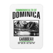 Dominica Magnet (Vertikal)