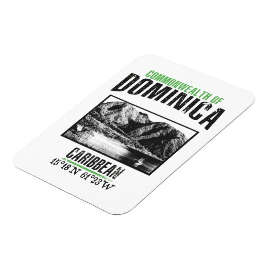 Dominica Magnet (Linke Seite)
