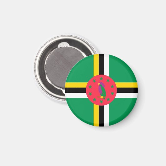 Dominica Magnet (Vorderseite/Rückseite)