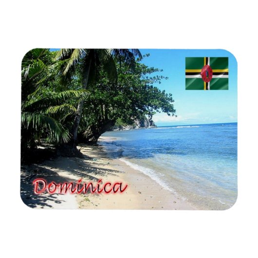 Dominica - magnet (Horizontal)