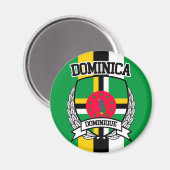 Dominica Magnet (Vorderseite/Rückseite)