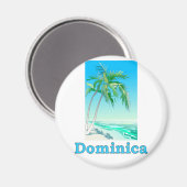 Dominica Magnet (Vorderseite/Rückseite)