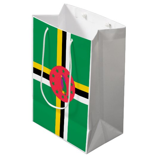 Dominica Mittlere Geschenktüte (Vorderseite Schrägansicht)