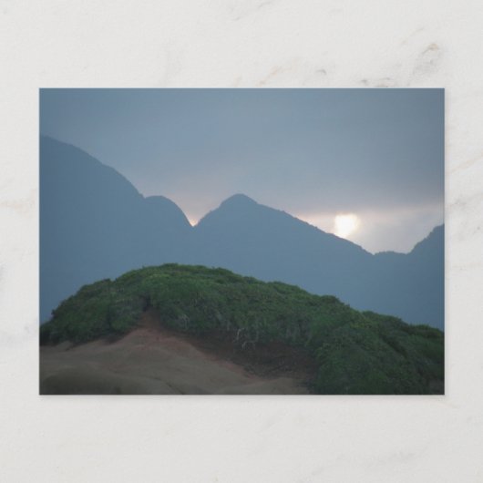 Dominica Mountains Postkarte (Vorderseite)