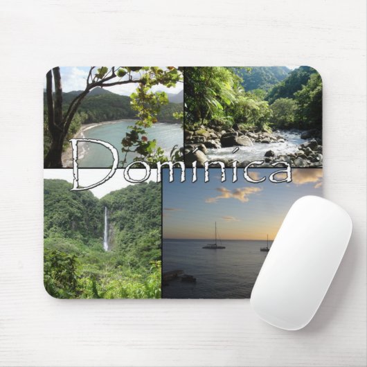 Dominica Mousepad (Mit Mouse)