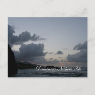 Dominica Nature Isle Sea View Postkarte