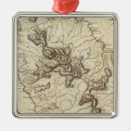 Dominica Ornament Aus Metall (Vorne)