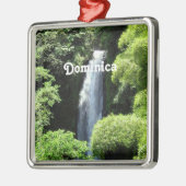 Dominica Ornament Aus Metall (Links)