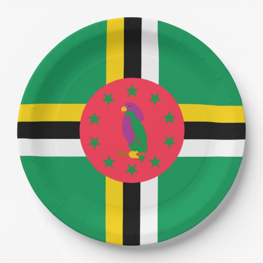 Dominica Pappteller (Vorderseite)