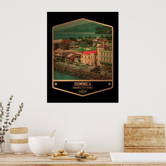 Dominica Poster (Küche)