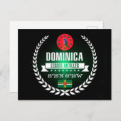 Dominica Postkarte (Vorne/Hinten)