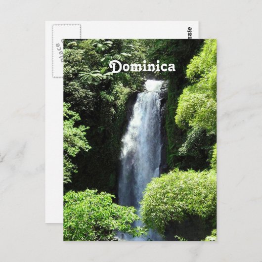 Dominica Postkarte (Vorne/Hinten)